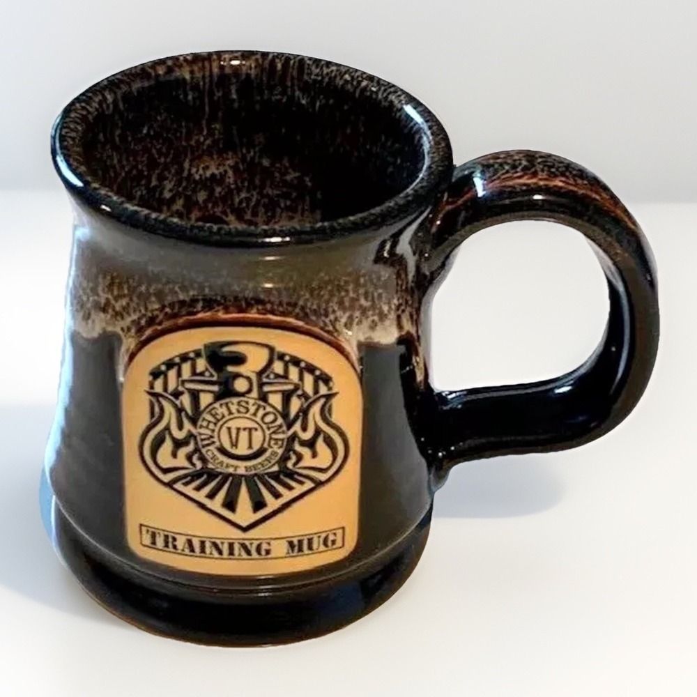 Deneen Pottery Mug Restaurant Lodge Vermont USA Cabin Retro Bar Beer Mancave